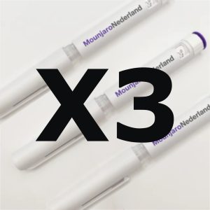 3x Mounjaro (tirzepatide) 10mg