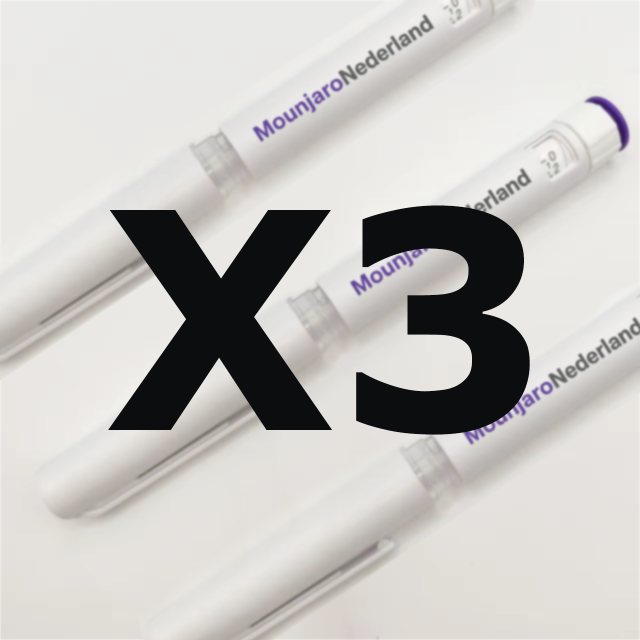 3x Mounjaro (tirzepatide) 20mg